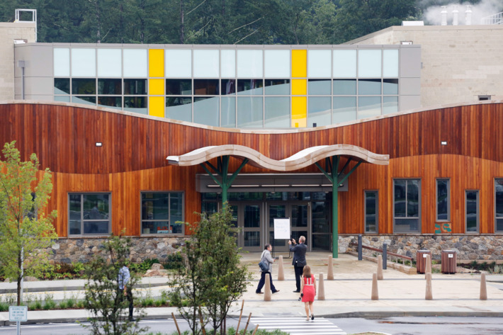 The new Sandy Hook Elementary School