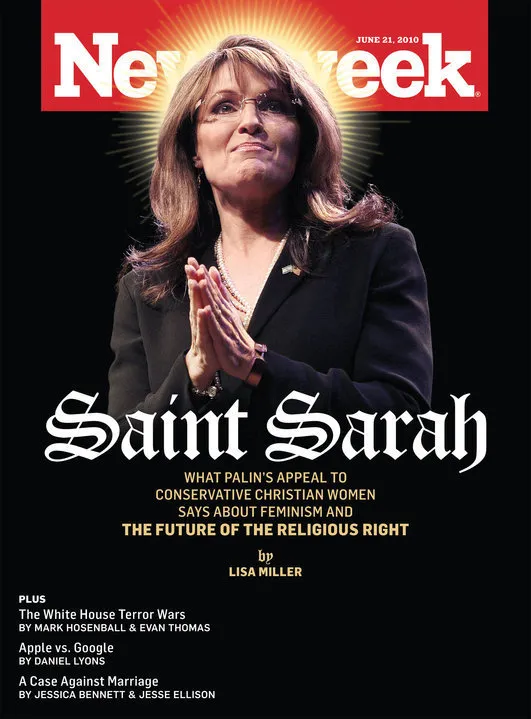 saint sarah palin cover story by lisa miller